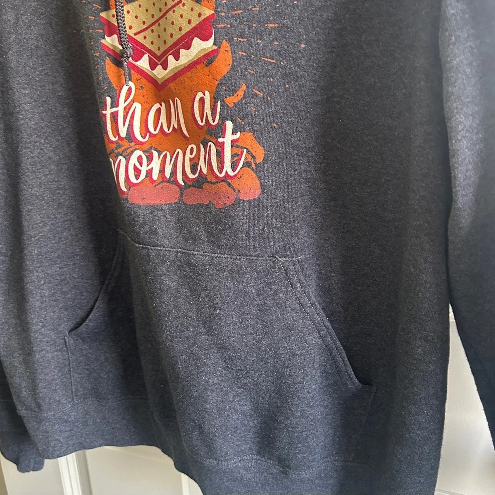 Girl Scout hoodie “S’more than just a moment” graphic -navy hoodie size  M - Picture 5 of 10